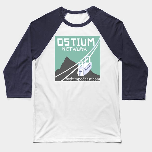 Ostium Network Baseball T-Shirt by The Ostium Network Merch Store